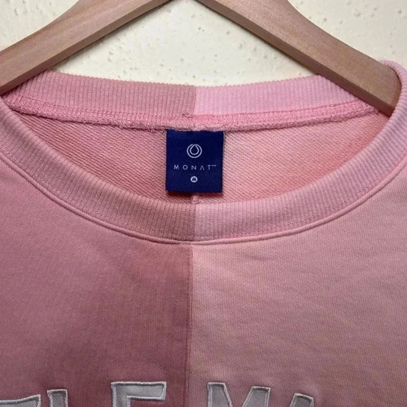 2/$30 Monat Gear Self Made Pink Sweatshirt Size Medium - Picture 4 of 5
